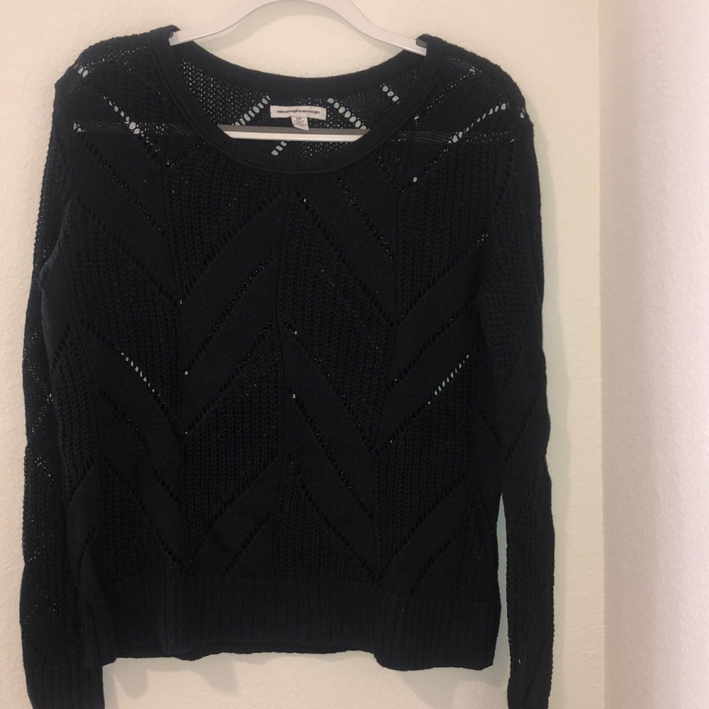 American Eagle Black Sweater